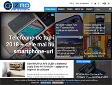 Tablet Screenshot of giz.ro